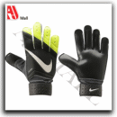 nike goalkeeper gloves for kids – black/neon yellow