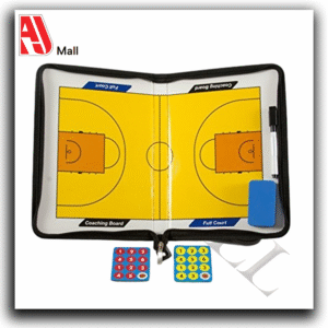 magnetic basketball coaching board – foldable strategy planner