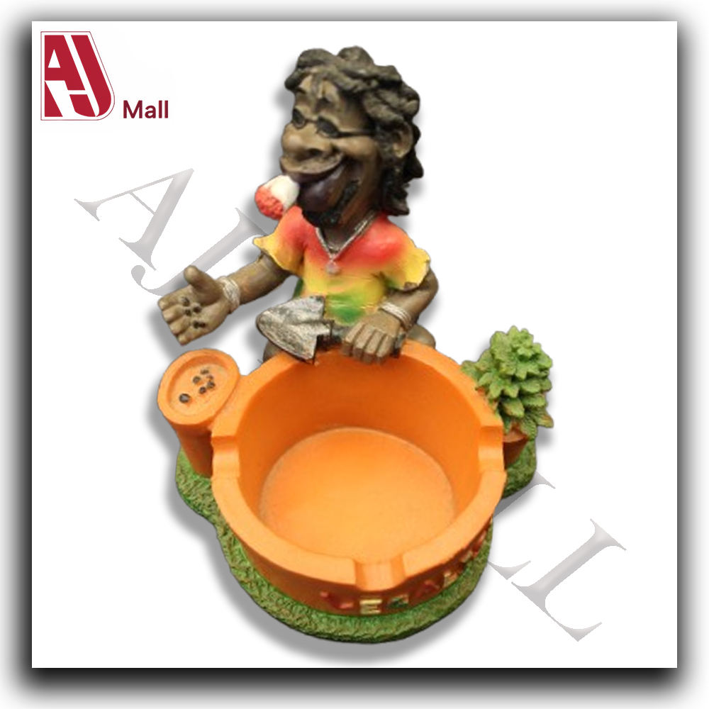 Rasta Man Ashtray – Chill Vibes Edition