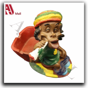 Rasta Smile Ashtray – Joyful Island Edition