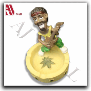 Rasta Guitar Ashtray – Reggae Groove Edition