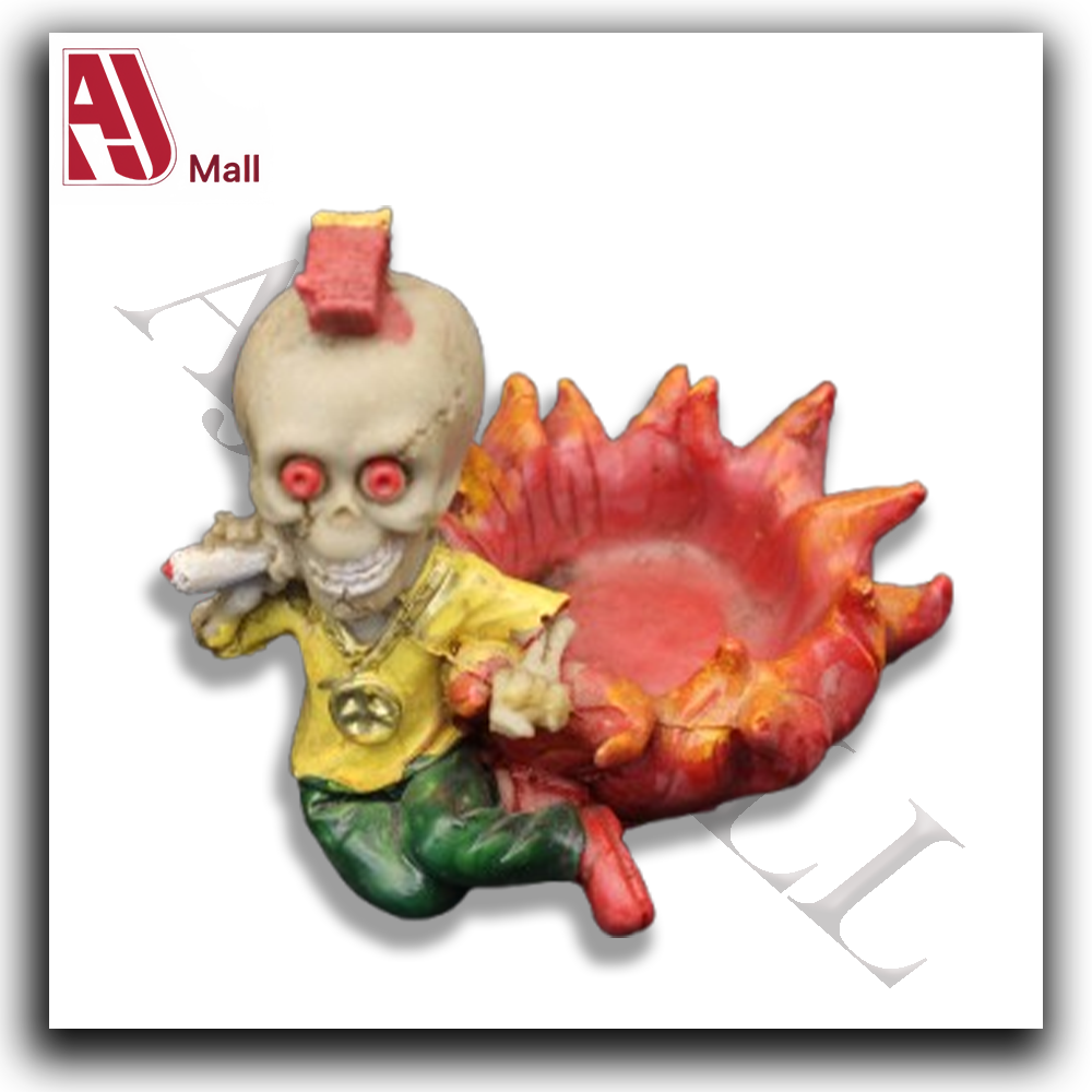 Flaming Skull Ashtray – Inferno Edition