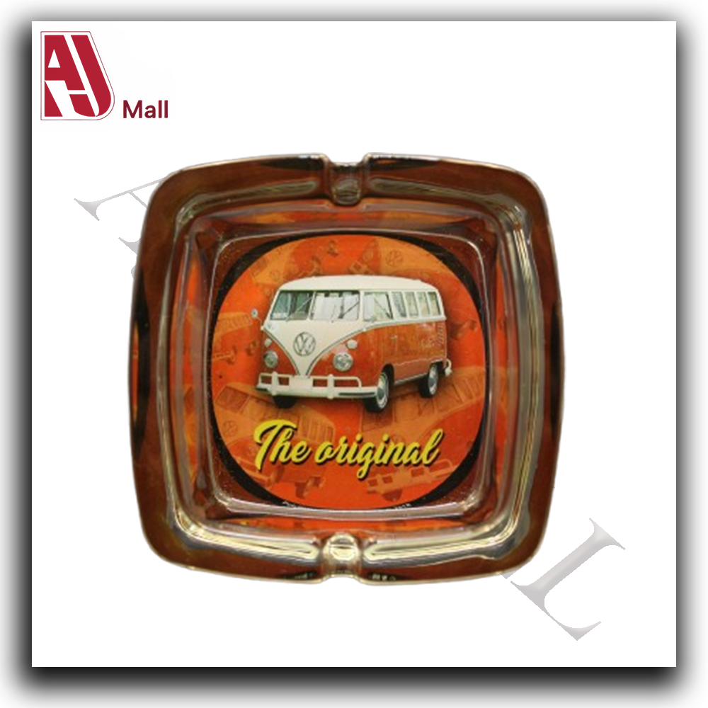 Glass Ashtray – Vintage VW Bus “The Original”