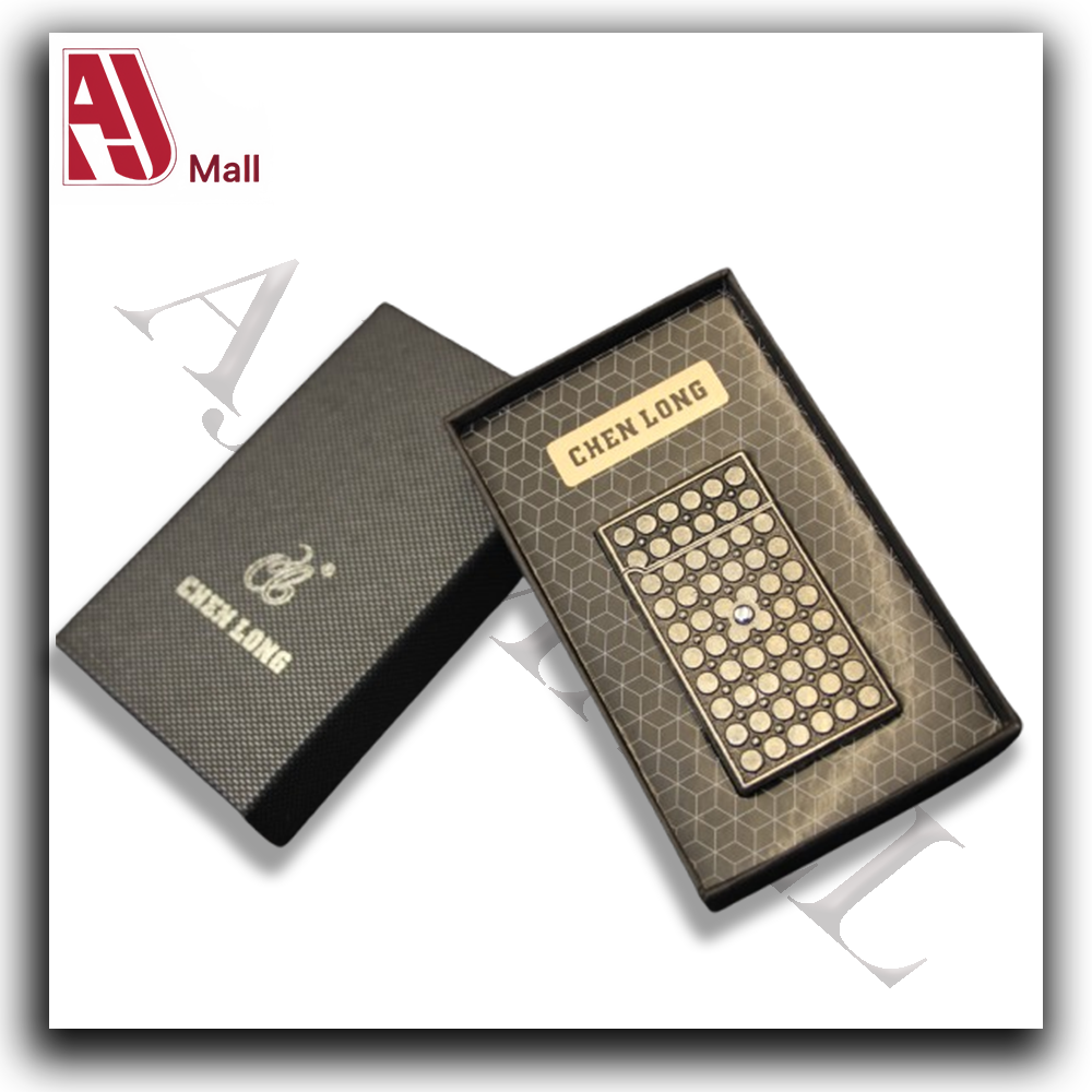 CHEN LONG – Luxury Jet Flame Lighter (Metal Dotted Design)