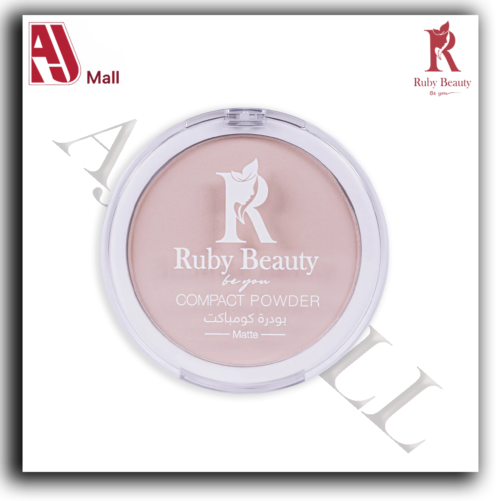 Ruby Beauty – Matte Compact Powder – Shade 1