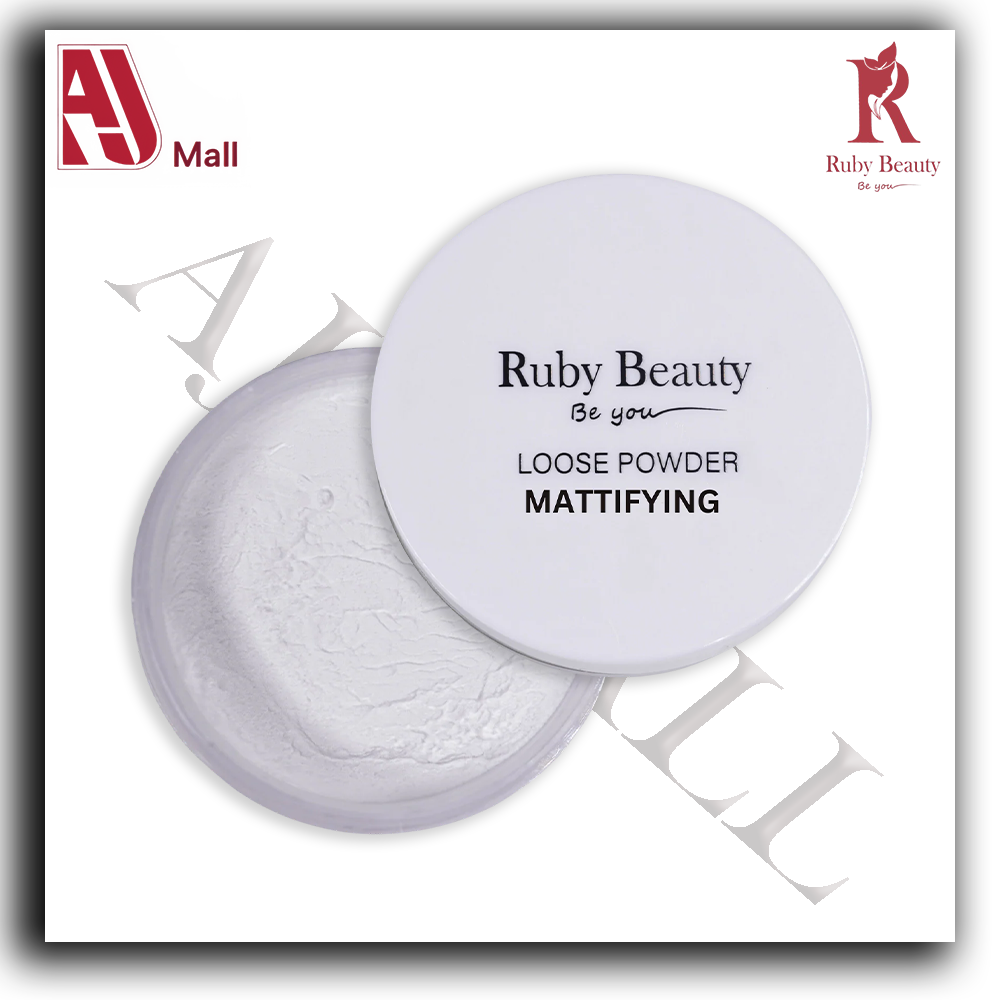 Ruby Beauty – Mattifying Loose Powder