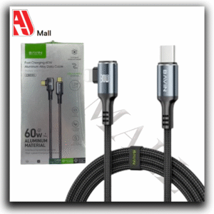 BAVIN Fast Charging Aluminum Alloy Data Cable – 60W, CB353 (1.2 m)