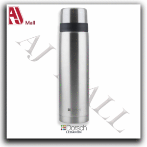Dorsch Stainless Steel Vacuum Flask – 700 ml – Chrome Finish