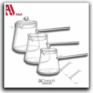 Dorsch Glass Coffee Pot (Set of 3)