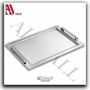 Dorsch  Stainless Steel Serving Tray with Textured Handles