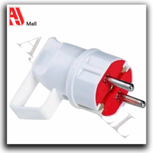 universal power extension strip – 4 sockets – 250v – 3m cable – with power switch – white