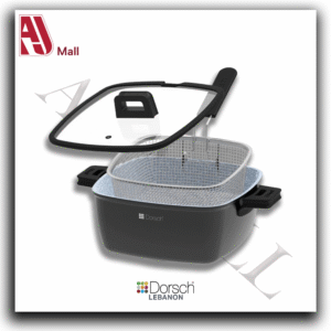 Dorsch Premium Multi-Purpose Deep Fryer Pot &  Lid – 28 cm