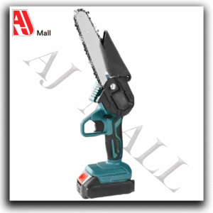 cordless electric mini chainsaw – 21v battery powered wood & branch cutter (extended handle)