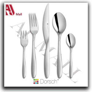 Dorsch Premium 72-Piece Stainless Steel Cutlery Set – Tulip Collection