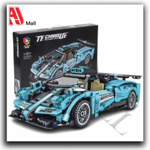 technique racing car building blocks set