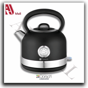Dorsch Retro Electric Kettle with Thermometer – 1.7L 1850 W