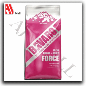 bavaro force 28/16 – junior & adult high energy dog food – made in germany – 18 kg