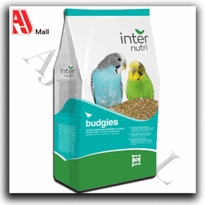 inter nutri complete budgie food – balanced daily seed mix for parakeets (1 kg)