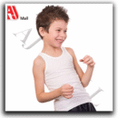 boys sleeveless cotton undershirt – white (100% cotton)