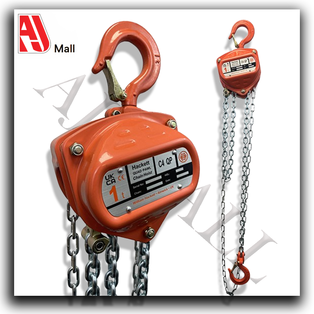manual chain block 1 ton – 3m lifting height