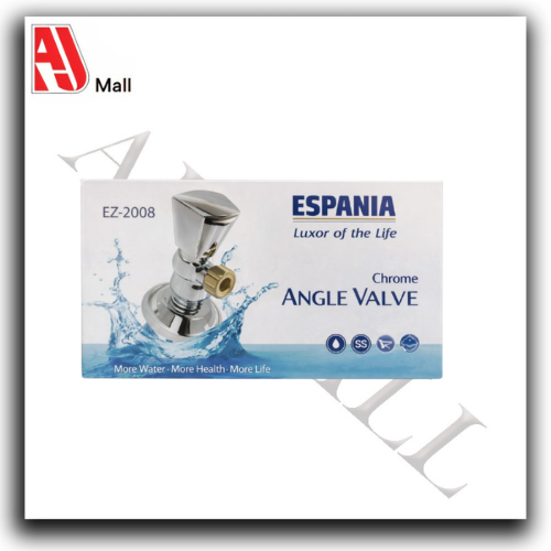 angle valve 1/2″ – chrome copper core (sugar corner type)