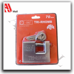 tri rhomb anti cut padlock