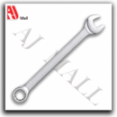 fixtop combination wrench – open end & ring end, chrome steel