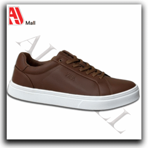 men’s brown classic low top casual sneakers