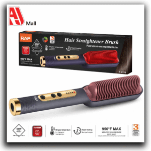 raf hair straightener brush r.412b