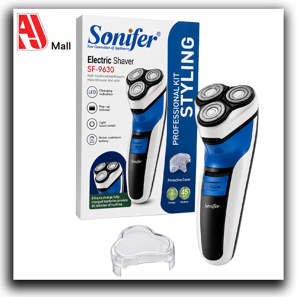 sonifer rechargeable electric shaver sf 9630